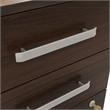 Pemberly Row Engineered Wood 3-Drawer Mobile Filing Cabinet in Noble Elm/Brown