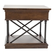Pemberly Row Modern / Contemporary Drawer End Table in Brown