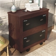 Pemberly Row Modern Wood 2-Drawer File Cabinet in Vintage Walnut