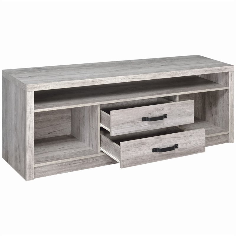 Pemberly Row 2-drawer Wood TV Console for TVs up to 65