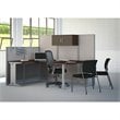 Pemberly Row Storage Cabinet with Accessories in Mocha Cherry