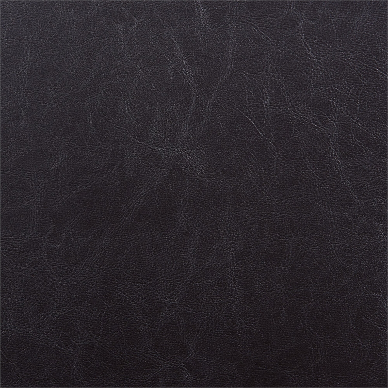 Pemberly Row Modern Standard Height Faux Leather Side Chair Set