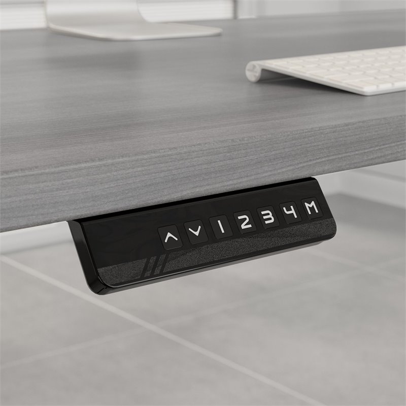 Pemberly Row Contemporary 60W Height Adjustable Standing Desk