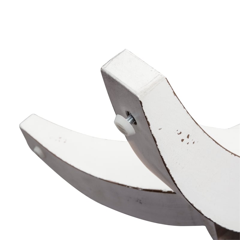 Pemberly Row Modern / Contemporary Magnolia Manor Drop Leaf Table