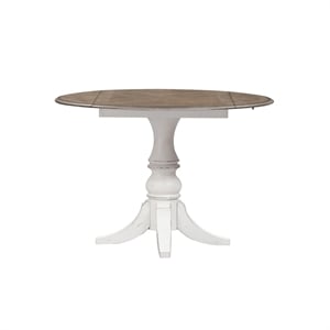 Pemberly Row Modern / Contemporary Magnolia Manor Drop Leaf Table
