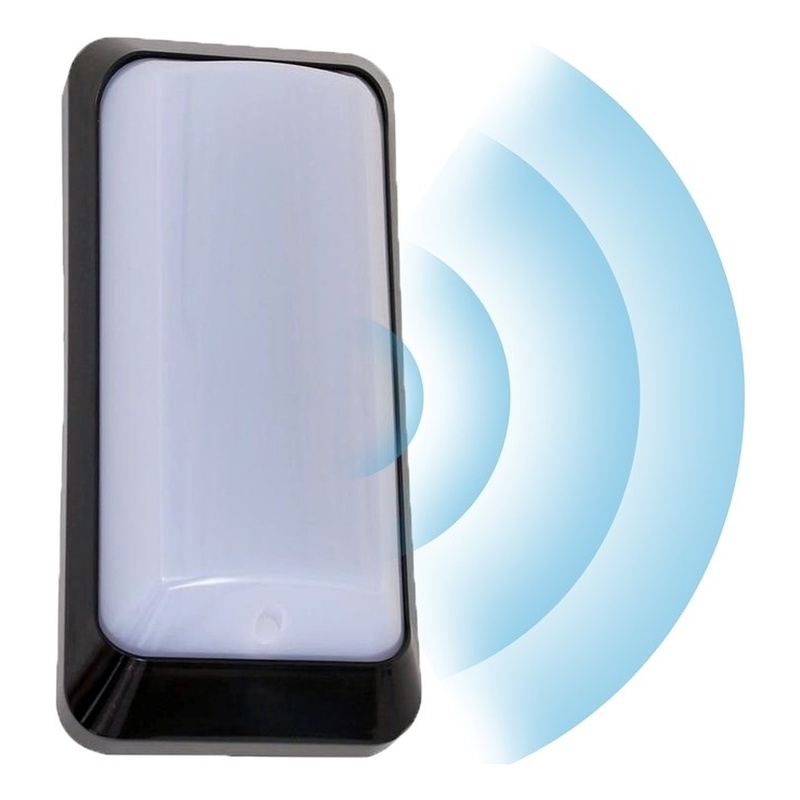 Pemberly Row Invisible Motion Activated Wall/Ceiling SMART LED Light - Black