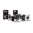 Pemberly Row Modern / Contemporary Basic Task Chair in Black