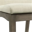 Pemberly Row Modern / Contemporary Counter Side Chair in Gray