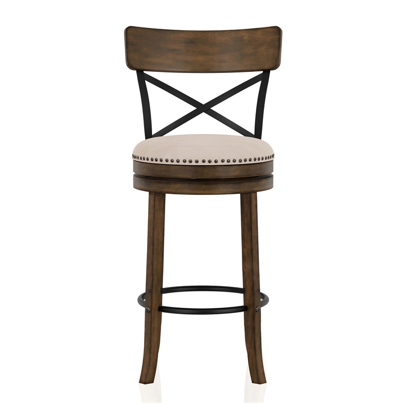 Pemberly Row Wood Swivel 29