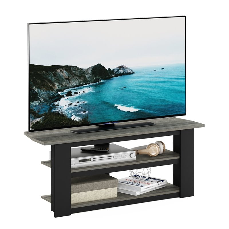Pemberly Row Wood TV Entertainment Center for TV up to 48