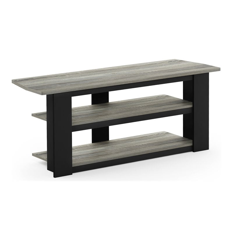 Pemberly Row Wood TV Entertainment Center for TV up to 48