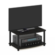 Pemberly Row Wood Elevated TV Stand for TV up to 25