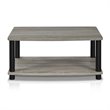 Pemberly Row Wood Elevated TV Stand for TV up to 25