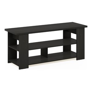 Pemberly Row Engineered Wood TV Stand for TV up to 55&quot in Espresso