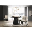 Pemberly Row Contemporary Beige Linen Wood Side Chair (Set of 2)