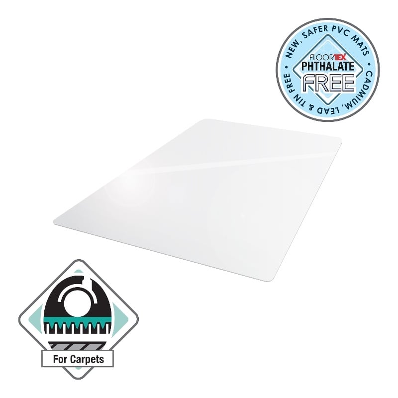 Pemberly Row Advantagemat Vinyl Chair Mat for Carpets up to 1/4 30