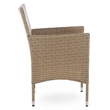 Pemberly Row 3-Piece Bistro Set in Natural PE Wicker / Rattan