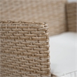 Pemberly Row 3-Piece Bistro Set in Natural PE Wicker / Rattan