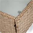 Pemberly Row 3-Piece Bistro Set in Natural PE Wicker / Rattan