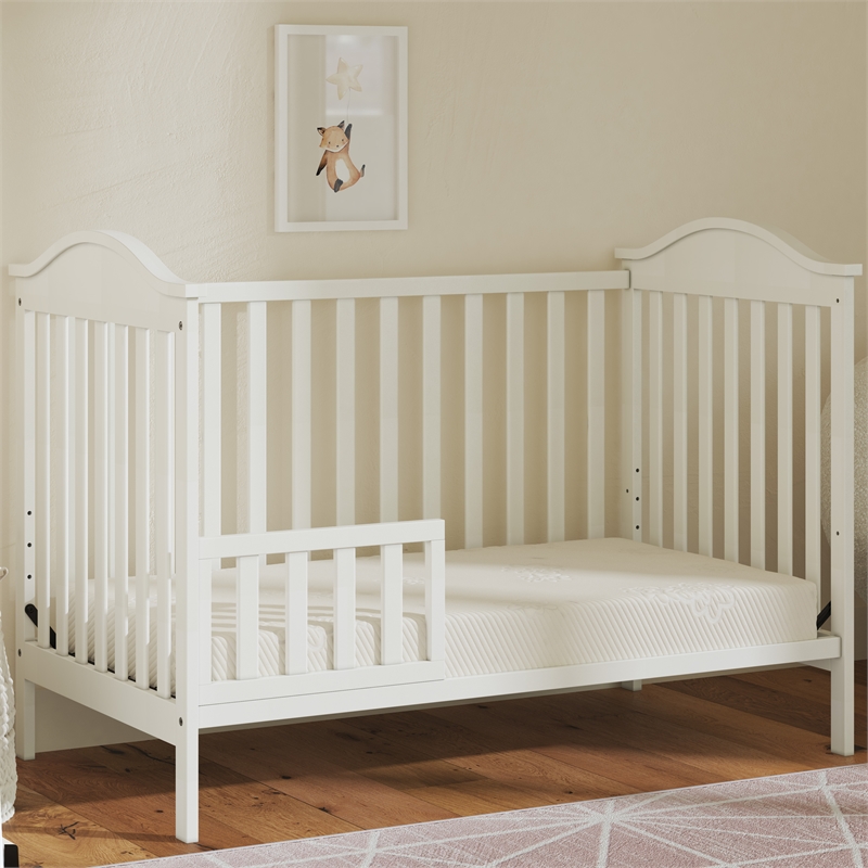 Pemberly Row Modern Standard Firm Baby Crib & Toddler Bed Mattress