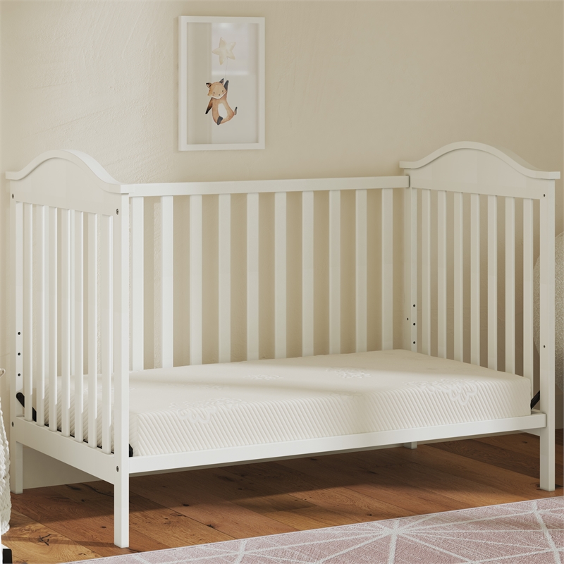 Pemberly Row Modern Standard Firm Baby Crib & Toddler Bed Mattress