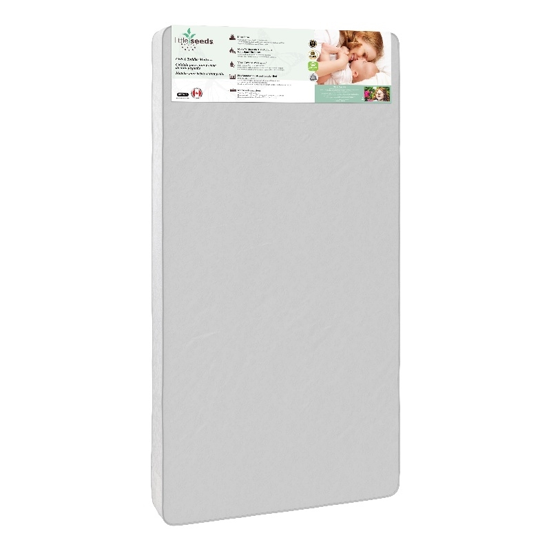 Pemberly Row Modern Standard Firm Baby Crib & Toddler Bed Mattress