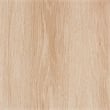 Pemberly Row Brown Wood and Natural Rattan 3-Drawer Storage Cabinet