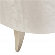 Pemberly Row Modern / Contemporary Loveseat - Cloud White/Chardonnay