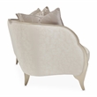 Pemberly Row Modern / Contemporary Loveseat - Cloud White/Chardonnay