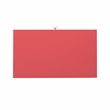 Pemberly Row Contemporary Suzie Coral Pink & Rattan Nightstand