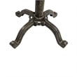 Pemberly Row Adjustable Stool in Natural Driftwood/Aged Iron