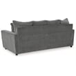 Pemberly Row Modern / Contemporary Fabric & Wood Sofa in Gray