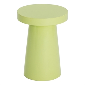 Pemberly Row Modern Concrete End Table - Small - Light Green