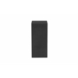 Pemberly Row Modern / Contemporary Square Pedestal Tall in Black
