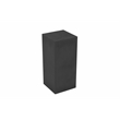 Pemberly Row Modern / Contemporary Square Pedestal Tall in Black
