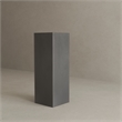Pemberly Row Modern / Contemporary Square Pedestal Tall in Black