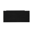 Pemberly Row Modern 2 Piece Bunching Bookcase - Aged Charcoal