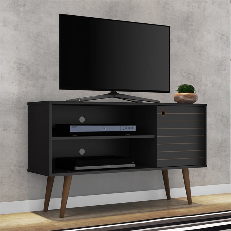 Pemberly Row Modern Wood TV Stand for TVs up to 46