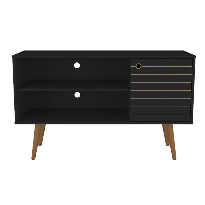 Pemberly Row Modern Wood TV Stand for TVs up to 46