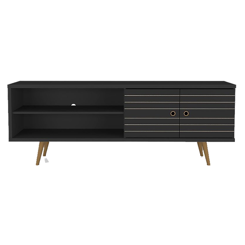 Pemberly Row Modern Wood TV Stand for TVs up to 60