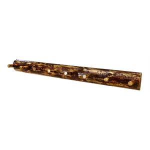 Pemberly Row Contemporary Transitional Wood Coat Rack in Brown