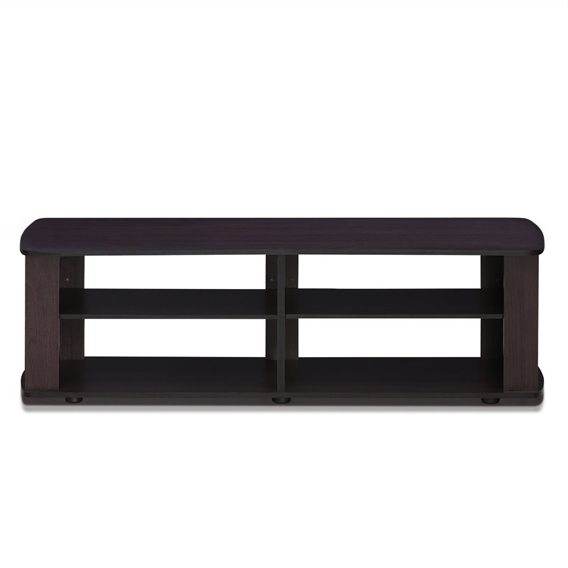 Pemberly Row Wood Entertainment Center TV Stand in for TV up to 50