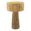 Pemberly Row Contemporary Transitional Natural Finish Table Lamp