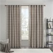 Pemberly Row Polyester Jacquard Panel with Fleece Lining in Brown
