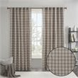 Pemberly Row Polyester Jacquard Panel with Fleece Lining in Brown