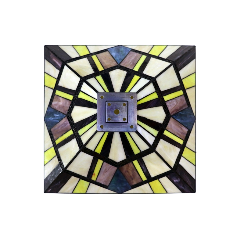 Pemberly Row Modern 2-Light Metal Floor Lamp in Blackish Bronze