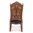 Pemberly Row Modern Wood Dining Side Chair - Set of 2 - Chestnut