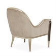 Pemberly Row Modern Accent Velvet Chair in Porcini/Hazelnut Brown