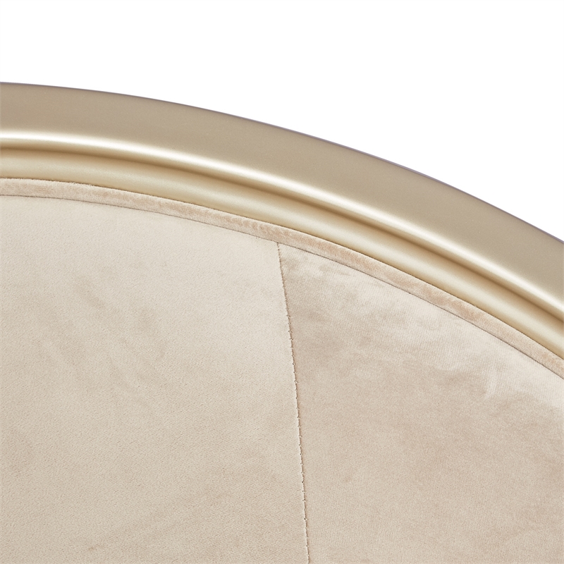 Pemberly Row Matching Velvet Chair in Porcini/Hazelnut Brown
