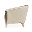 Pemberly Row Matching Velvet Chair in Porcini/Hazelnut Brown